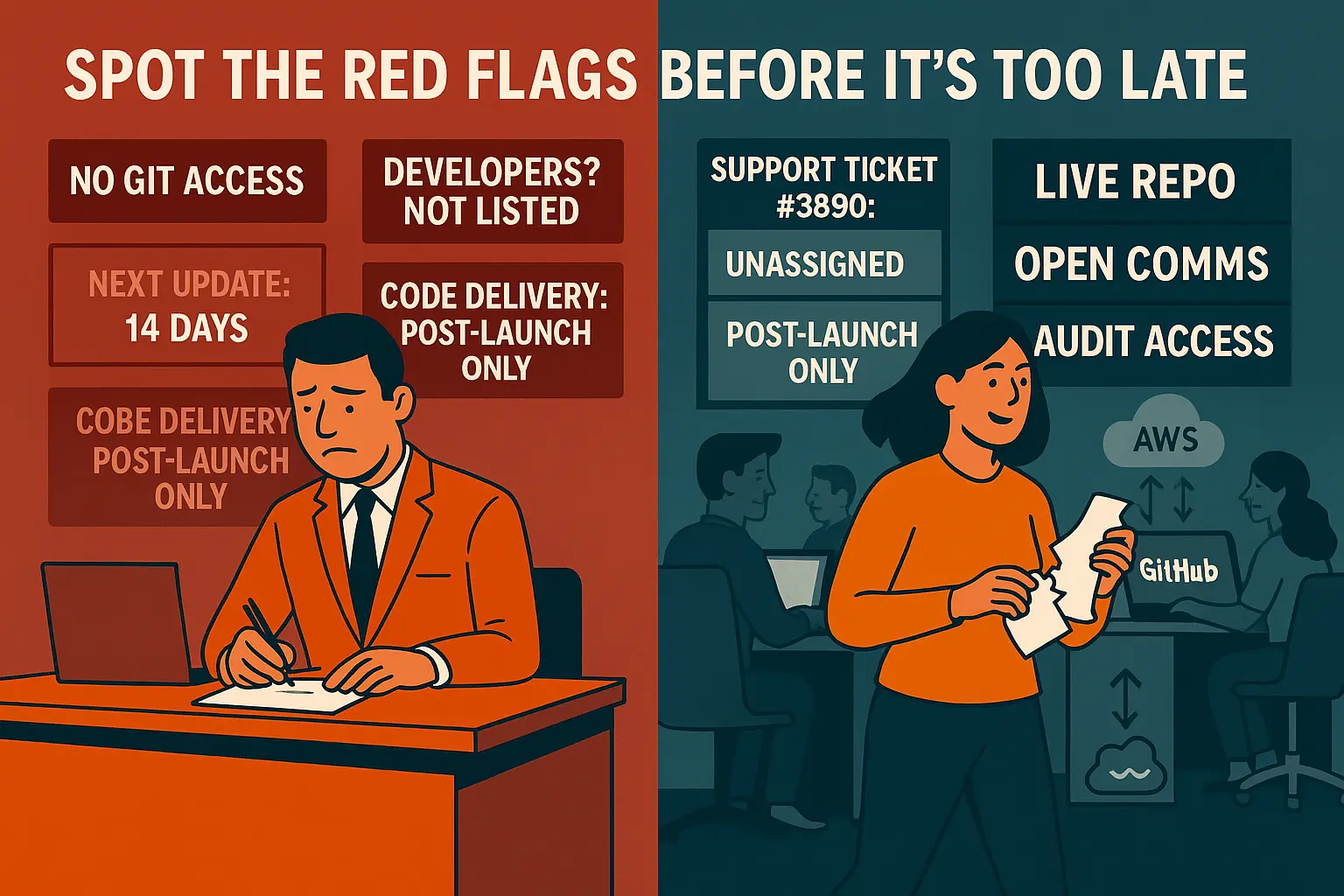 Avoiding the Next Builder.ai: Red Flags Every Buyer Should Watch For
